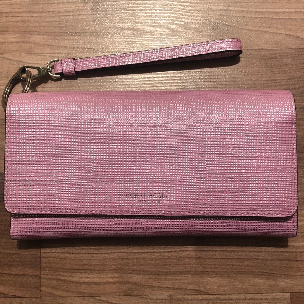Henri Bendel Uptown Organizer wrist Wallet Clutch